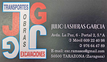 Transportes obras y excavaciones - Julio Lasheras García